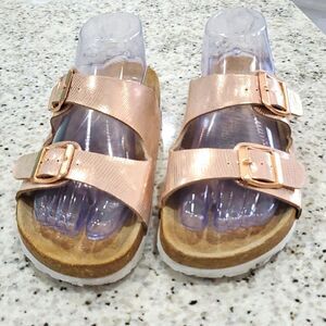 Natural Walk leather sandals by esmara, size 8.5